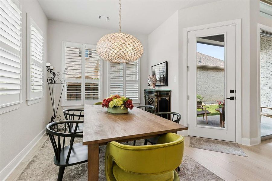 Furnished interior view inside a new home in Elements at Viridian - Garden Series, Arlington (Image 15).