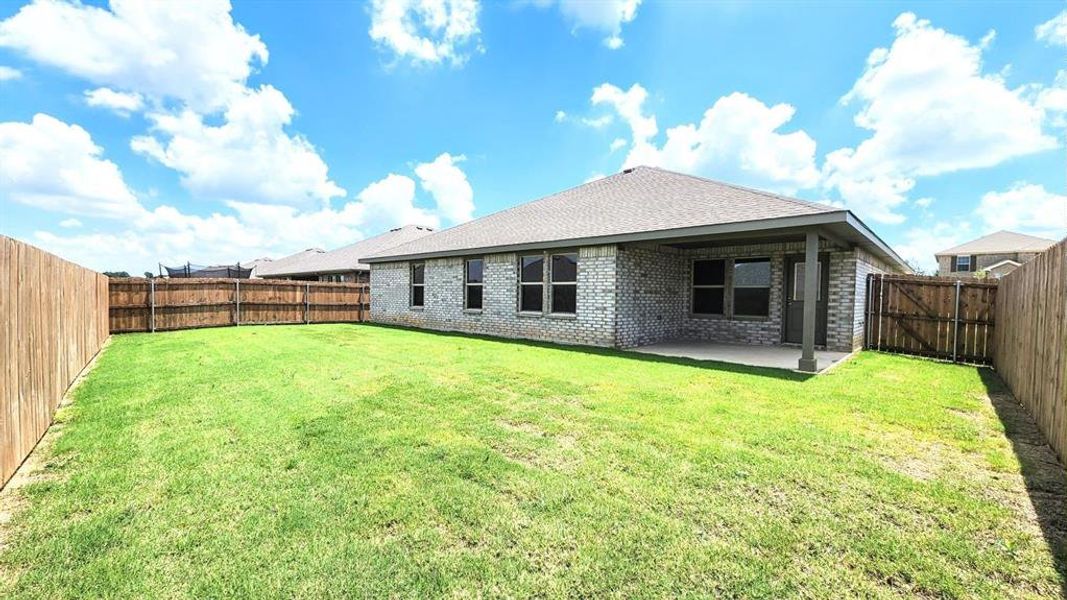 Rear Elevation - All Home and community information, including pricing, included features, terms, availability and amenities, are subject to change at any time without notice or obligation. All Drawings, pictures, photographs, video, square footages, floor plans, elevations, features, colors and sizes are approximate for illustration purposes only and will vary from the homes as built.