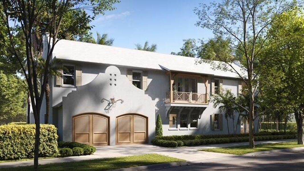 Front exterior of a new home in , West Palm Beach, FL, highlighting curb appeal (Image 4).