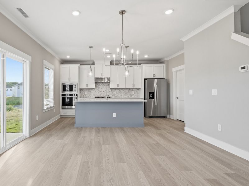 Furnished interior view inside a new home in Watkins Glen, Raleigh (Image 6).