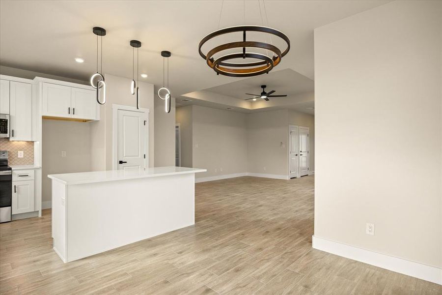 Furnished interior view inside a new home in , Granbury (Image 8). Furnished interior view inside a new home in , Granbury (Image 8).