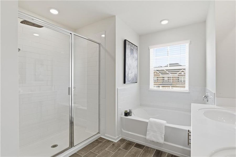 Furnished interior view inside a new home in Independence, Loganville (Image 34).