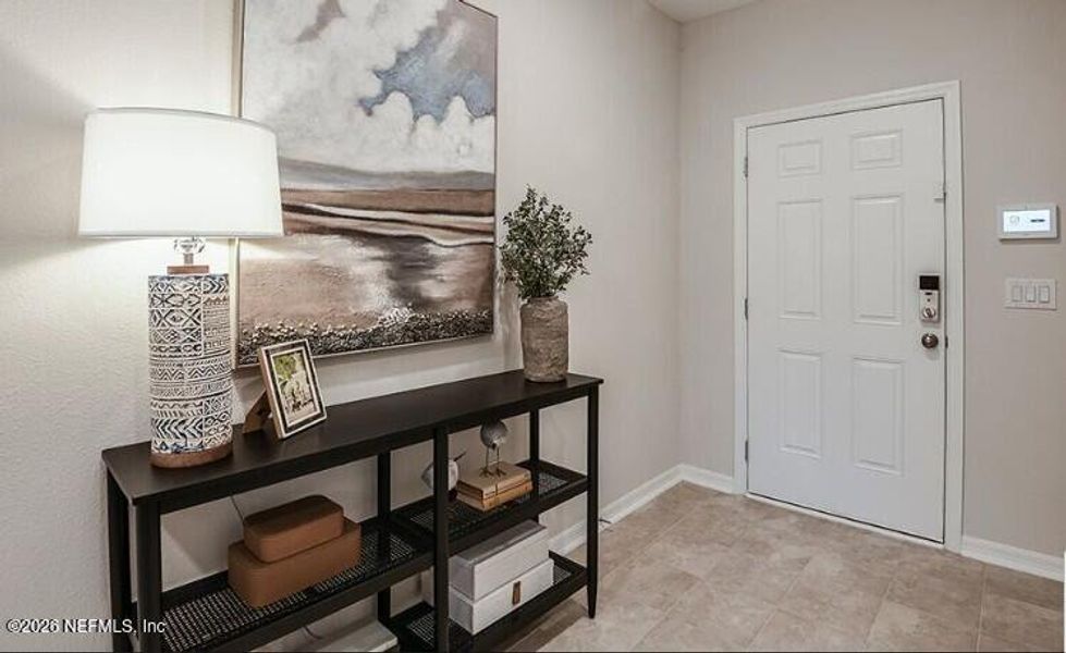 Furnished interior view inside a new home in Coopers Meadow, Jacksonville (Image 4). Furnished interior view inside a new home in Coopers Meadow, Jacksonville (Image 4).
