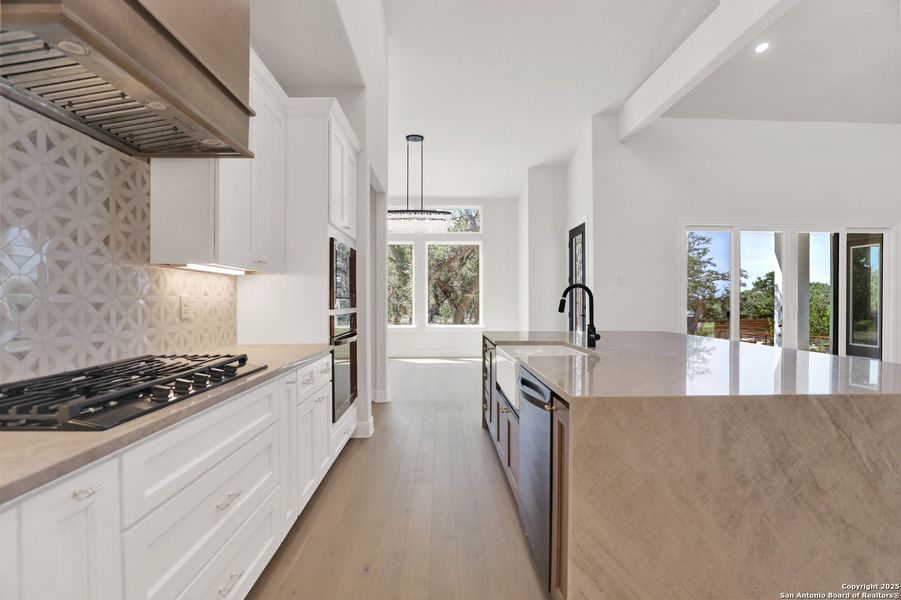 Furnished interior view inside a new home in , Bulverde (Image 6).