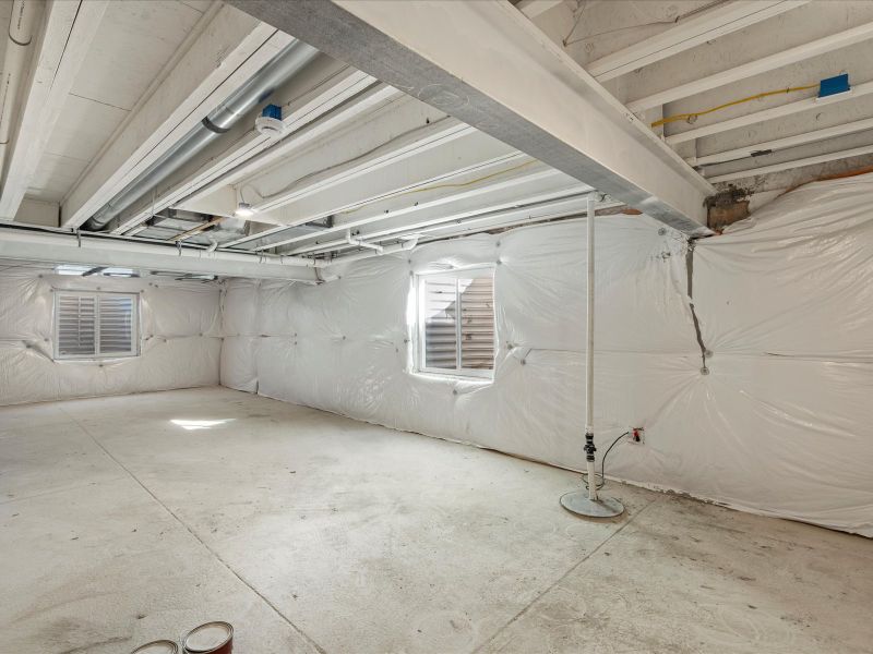 The Monarch floorplan interior image taken at a Meritage Homes community in Colorado Springs.