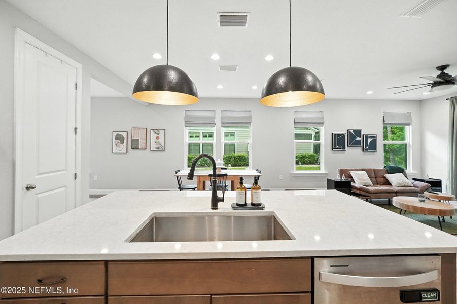 Furnished interior view inside a new home in , Jacksonville (Image 19).