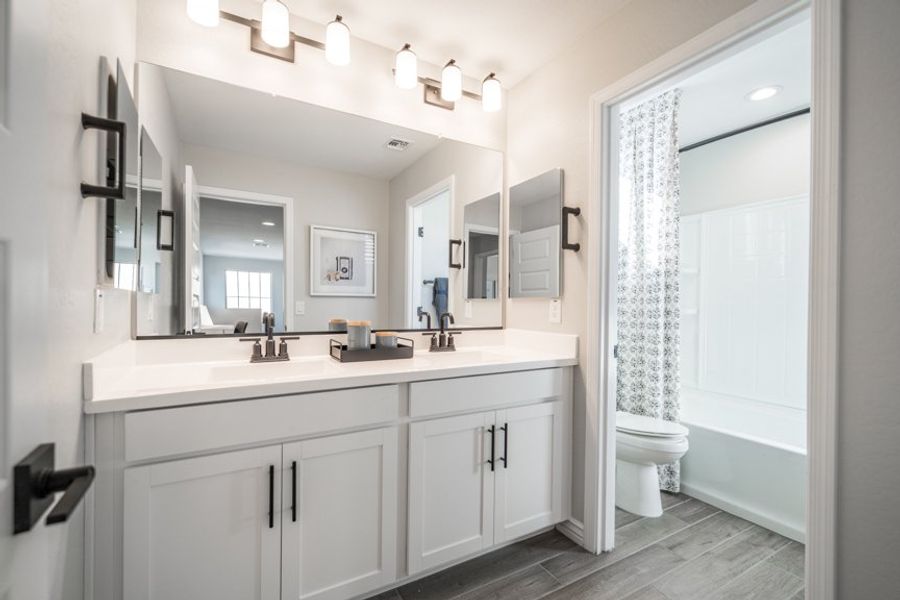Furnished interior view inside a new home in Parkside, Avondale (Image 18).