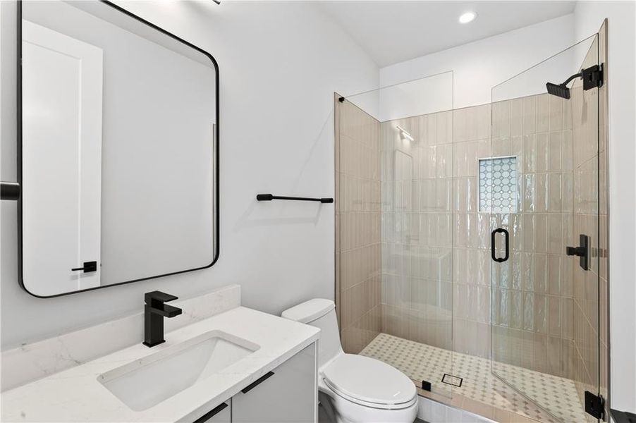 Furnished interior view inside a new home in , Atlanta (Image 6).