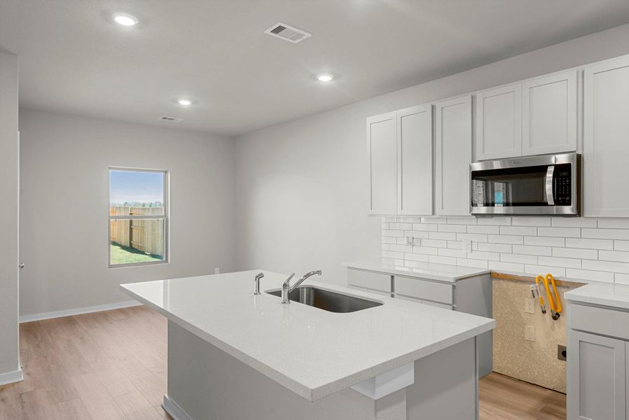 Furnished interior view inside a new home in Creekhaven, Rosharon (Image 7).