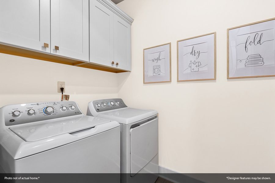 Close-up of interior finishes inside a home in Indigo at Abbey Preserve, Wilmington (Image 20).