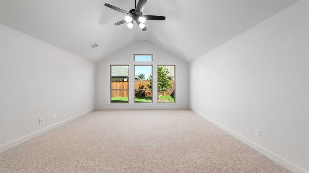 Spacious, unfurnished interior of a new home in Hillstead 50', Lavon (Image 15).