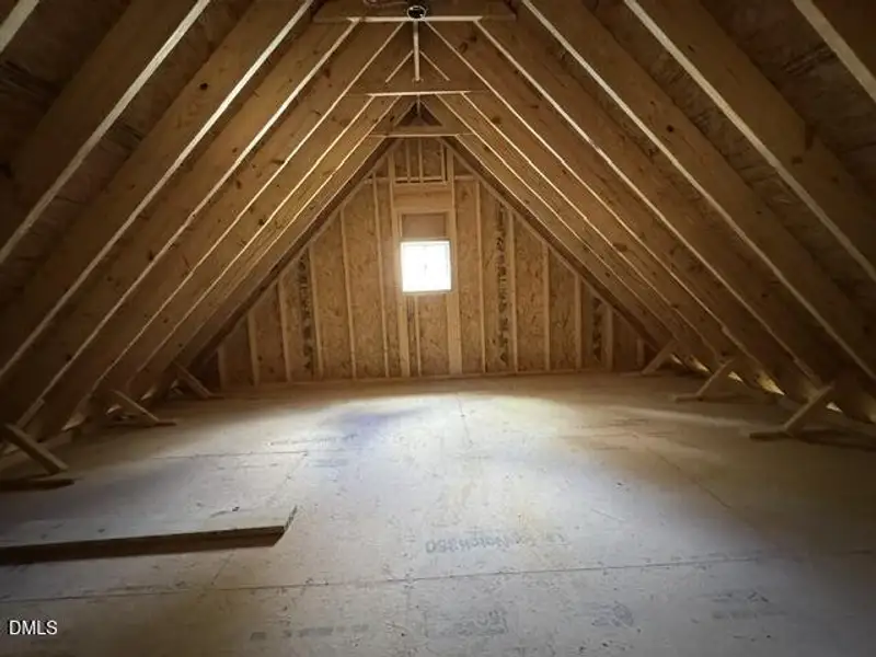 Unifinished attic
