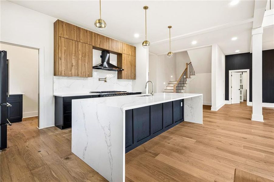 Furnished interior view inside a new home in , Atlanta (Image 19). Furnished interior view inside a new home in , Atlanta (Image 19).