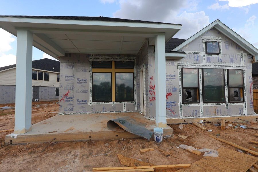 In-progress construction of a new home in Grange - Reserve Collection, Katy, TX (Image 7). In-progress construction of a new home in Grange - Reserve Collection, Katy, TX (Image 7).
