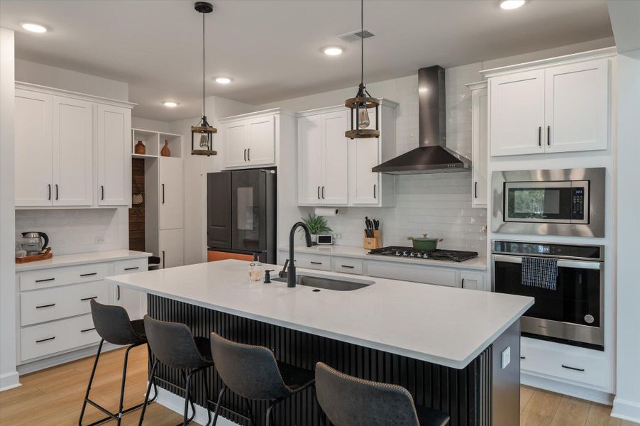 Furnished interior view inside a new home in , Charleston (Image 16).