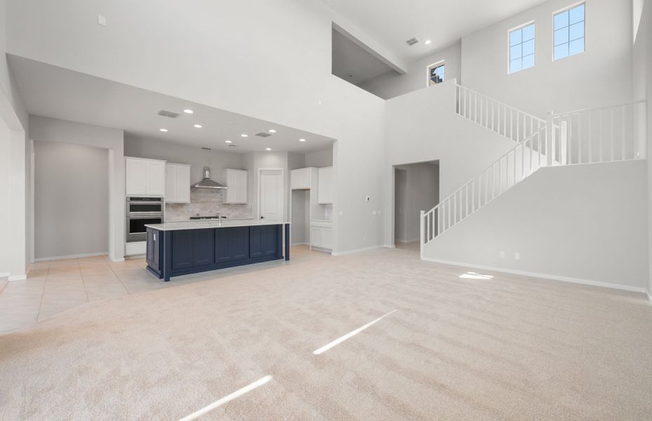 Spacious, unfurnished interior of a new home in Legado West, Queen Creek (Image 30).
