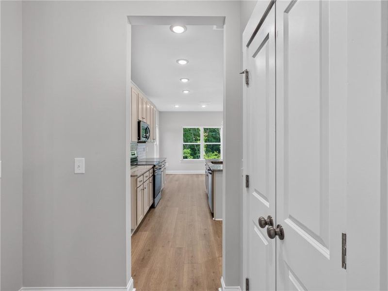 Furnished interior view inside a new home in , Dallas (Image 4).