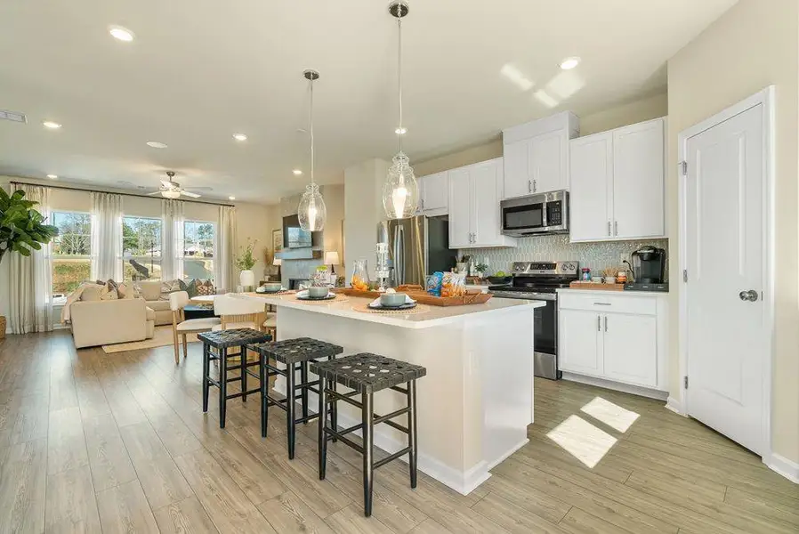 Furnished interior view inside a new home in Chandler Run, Tucker (Image 7).