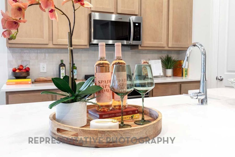 Close-up of interior finishes inside a home in Kresston: 40ft. lots, Montgomery (Image 17).