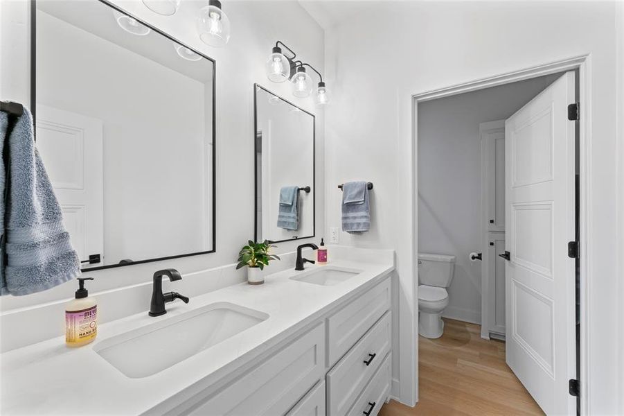 Front guest bathroom