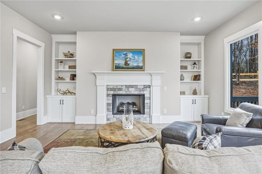 Furnished interior view inside a new home in , Canton (Image 18).