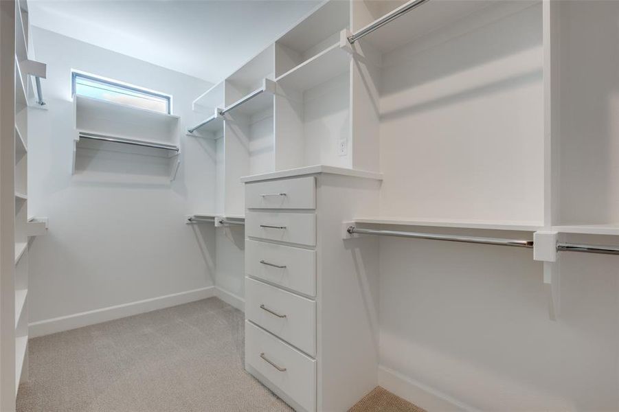 Primary Closet with Built-ins Primary Closet with Built-ins