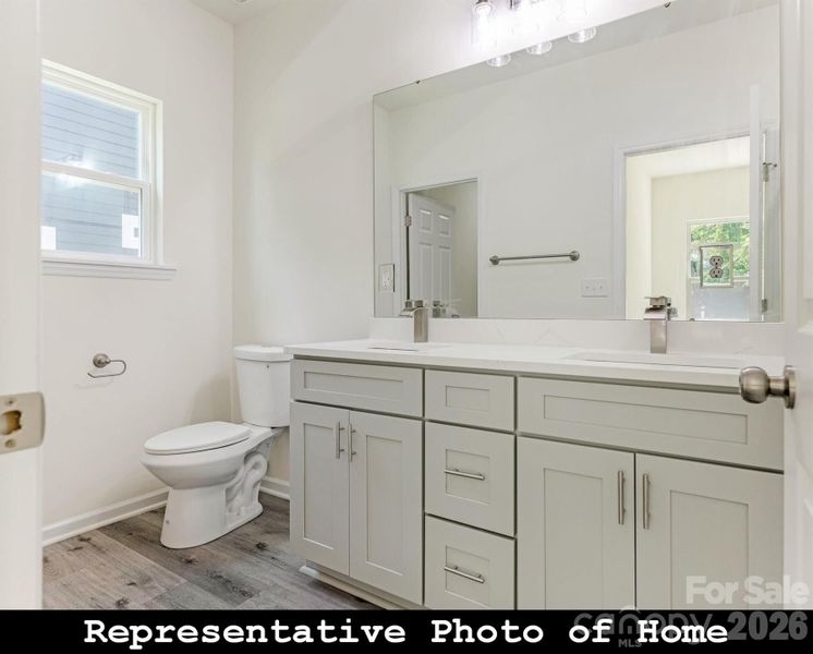 Furnished interior view inside a new home in , Charlotte (Image 8).