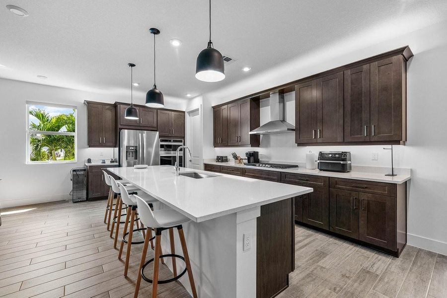 Furnished interior view inside a new home in Tradition - Telaro, Port St. Lucie (Image 17). Furnished interior view inside a new home in Tradition - Telaro, Port St. Lucie (Image 17).