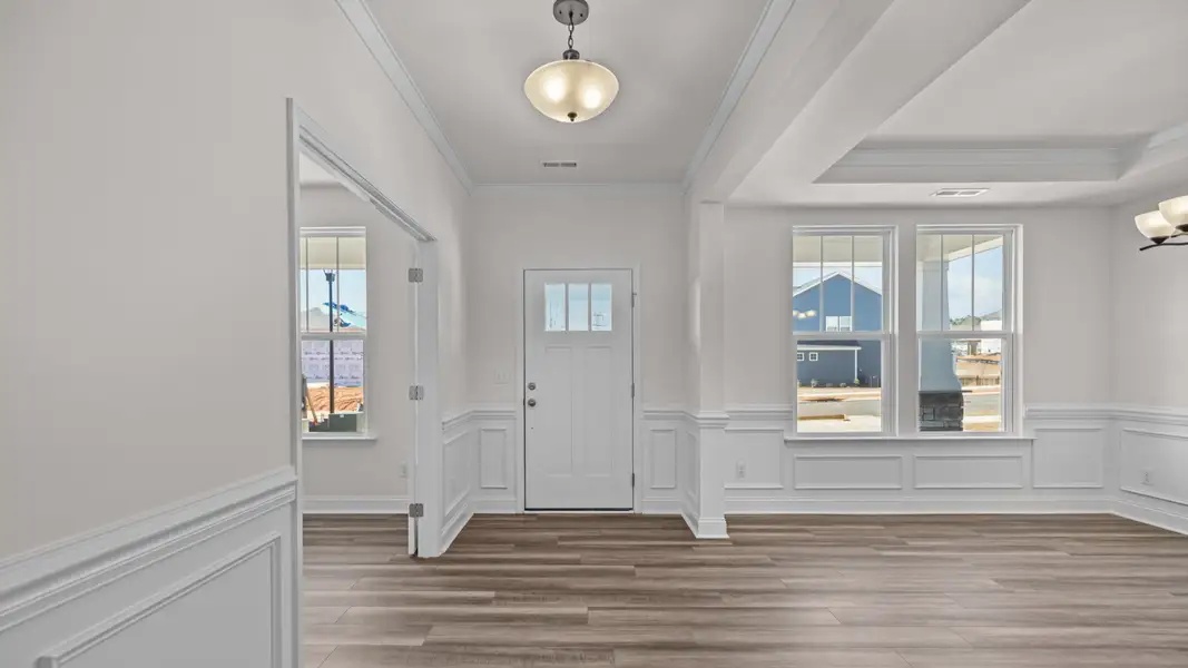 The Norris Plan by DRB Homes in Michaux Gardens - Entry The Norris Plan by DRB Homes in Michaux Gardens - Entry