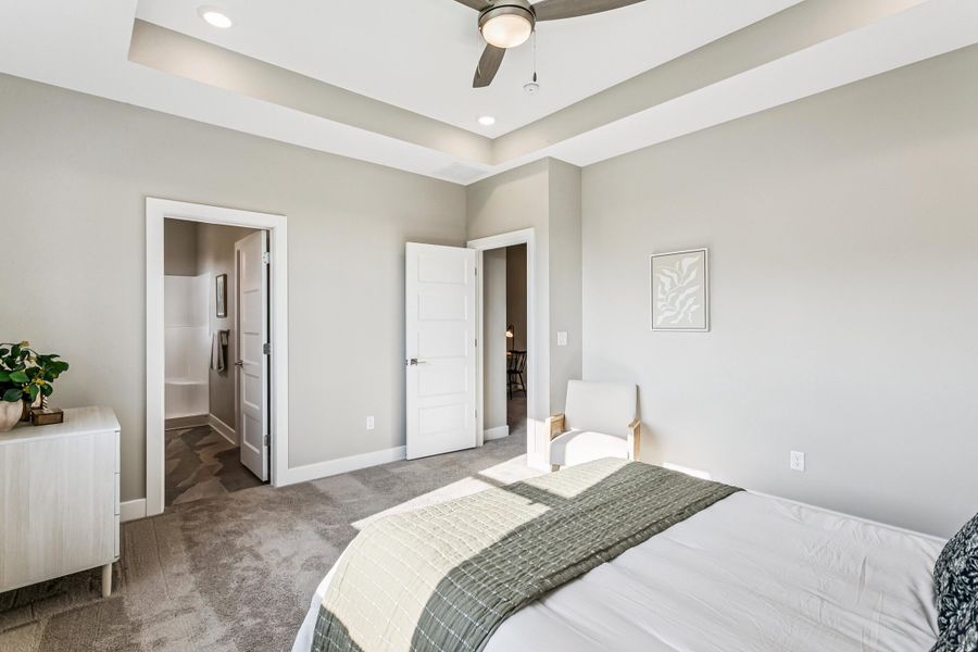 Furnished interior view inside a new home in Heritage Commons, Andover (Image 15).