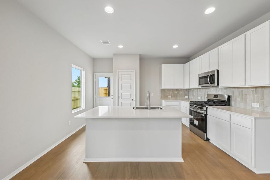 Furnished interior view inside a new home in Azalea, Pattison (Image 6).