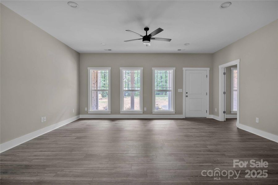 Spacious, unfurnished interior of a new home in , Mocksville (Image 32).