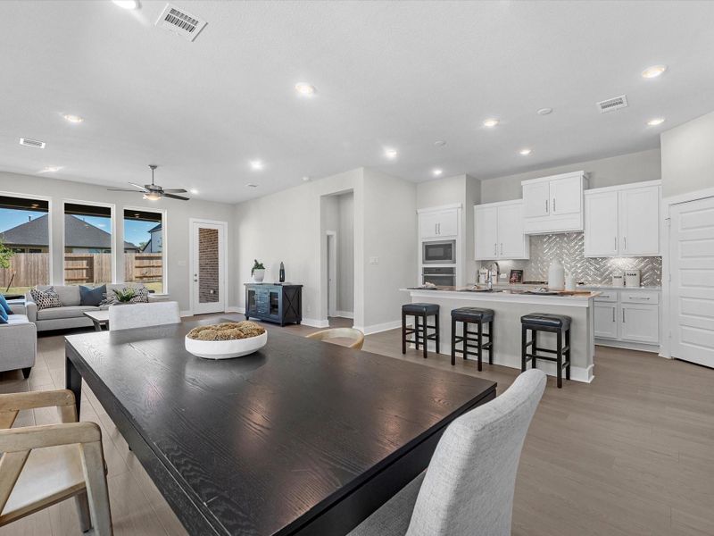 Furnished interior view inside a new home in Clopton Farms, Montgomery (Image 6).