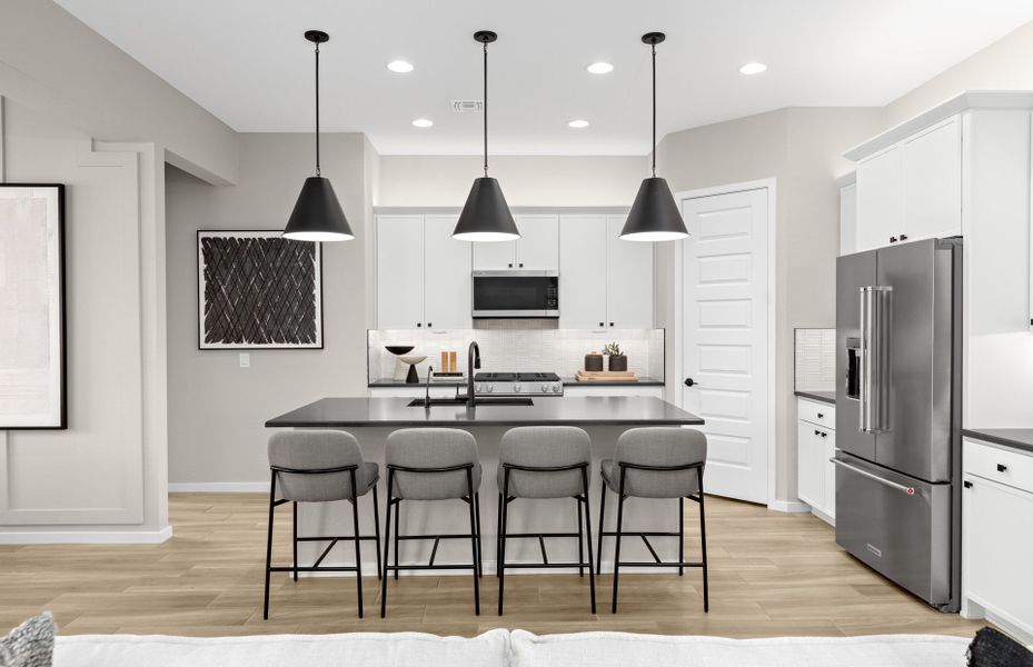 Representative furnished interior of a home built from the Verbena by Pulte Homes in Regent Hills - Meadow Series, Buckeye (Image 12).