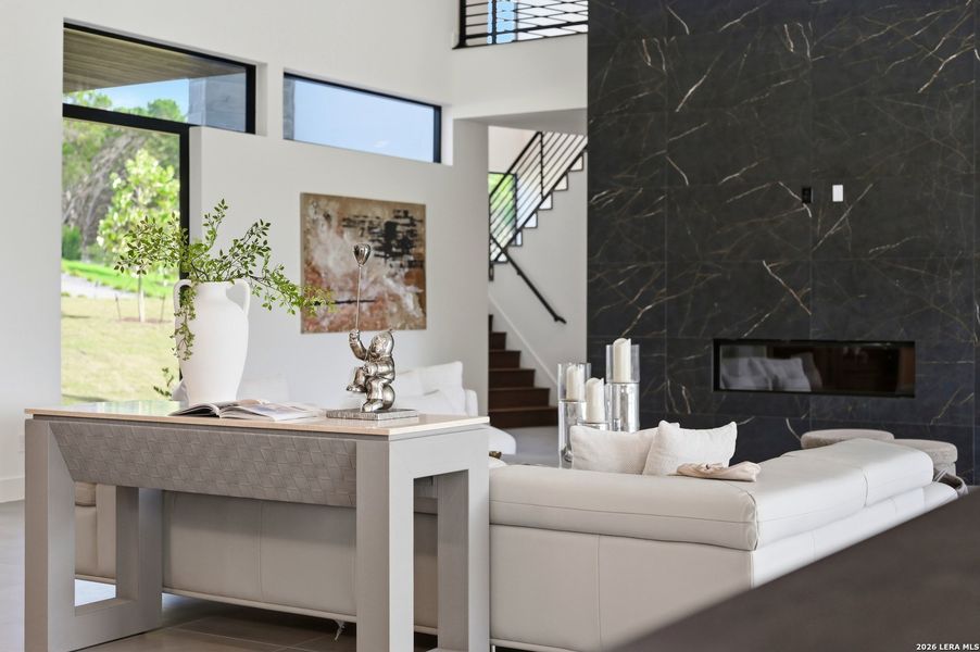 Furnished interior view inside a new home in , San Antonio (Image 64).