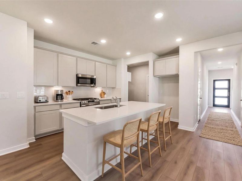 Furnished interior view inside a new home in Windmill Estates, Magnolia (Image 5).