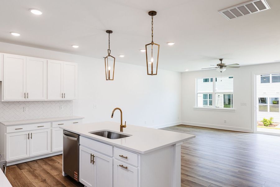 Furnished interior view inside a new home in Vaughan Farms, Angier (Image 6). Furnished interior view inside a new home in Vaughan Farms, Angier (Image 6).