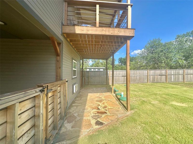 10 x 16 upstairs covered balcony 10 x 16 upstairs covered balcony