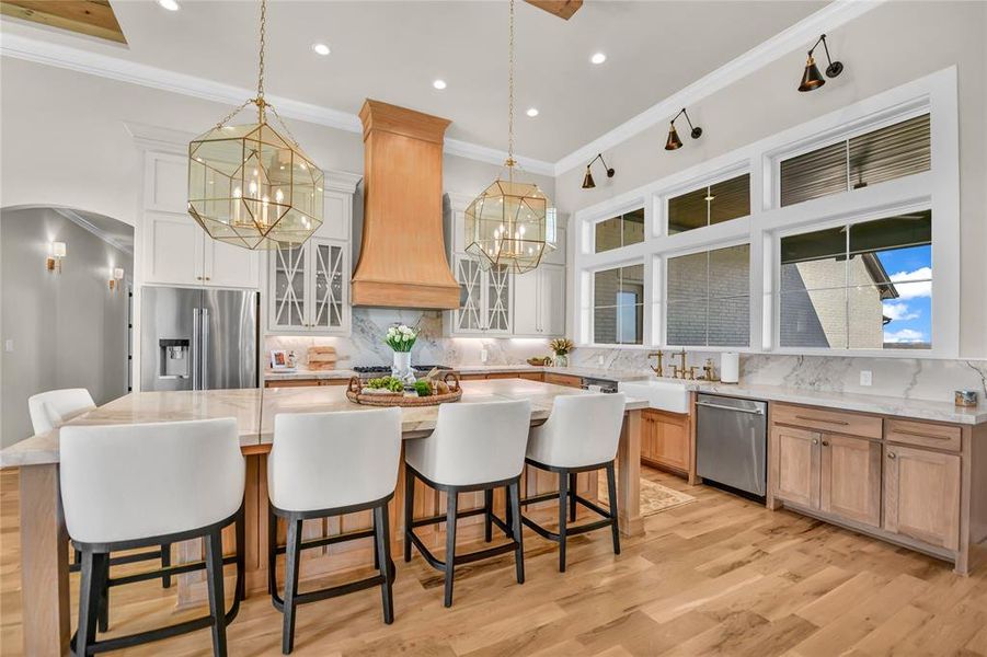 Furnished interior view inside a new home in , Aledo (Image 12).