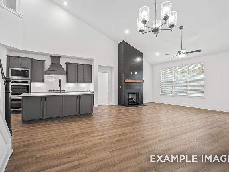 Furnished interior view inside a new home in Woods Crossing, Gallatin (Image 44).