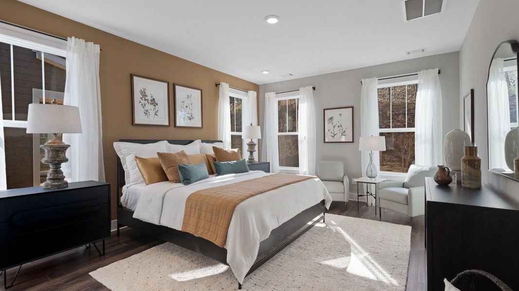 Furnished interior view inside a new home in Walnut Ridge, Inman (Image 11).