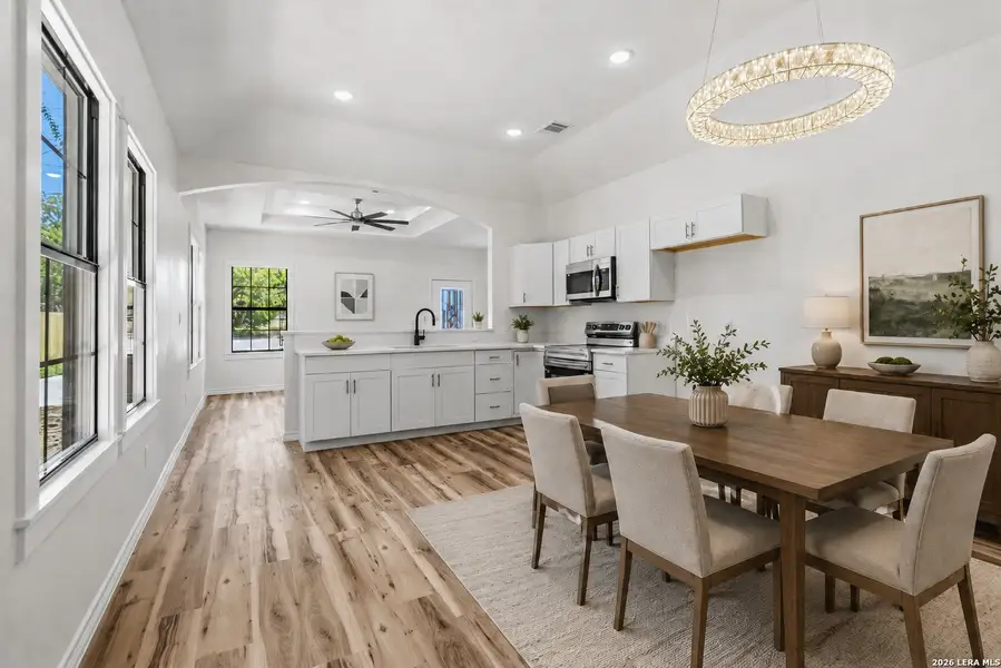 Furnished interior view inside a new home in , San Antonio (Image 9).