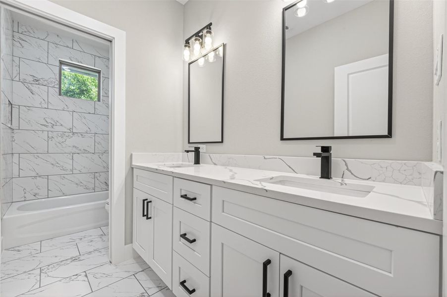 Furnished interior view inside a new home in , Houston (Image 6).