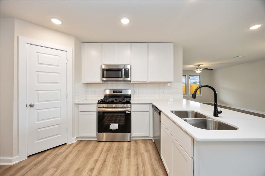 Furnished interior view inside a new home in The Villages at Westpointe, Dayton (Image 6).