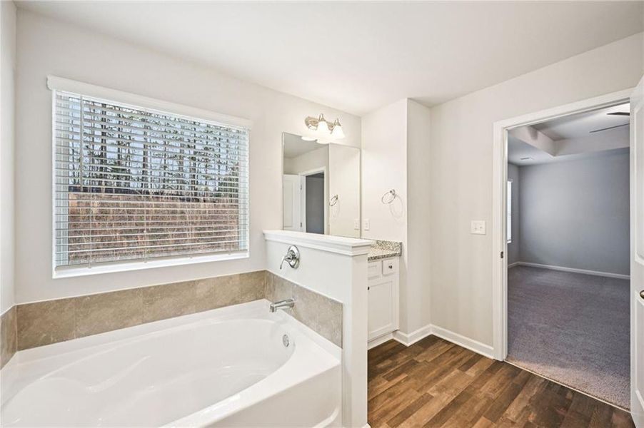 Furnished interior view inside a new home in The Hills at Cedar Creek, Winder (Image 4). Furnished interior view inside a new home in The Hills at Cedar Creek, Winder (Image 4).
