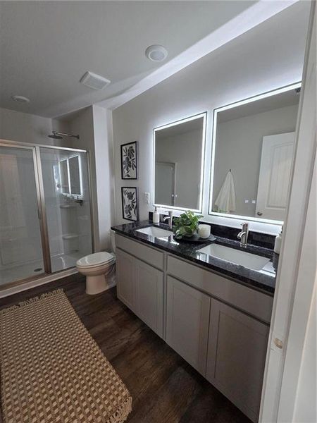 Furnished interior view inside a new home in Moss Creek, Hogansville (Image 7).