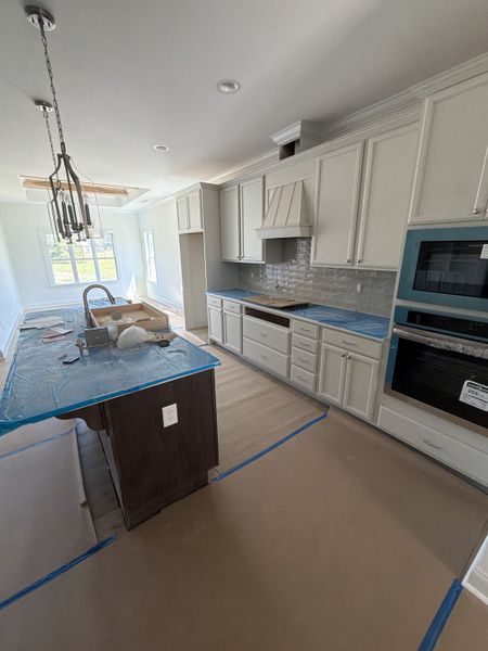 In-progress construction of a new home in Cheshire Landing, Grimesland, NC (Image 7).