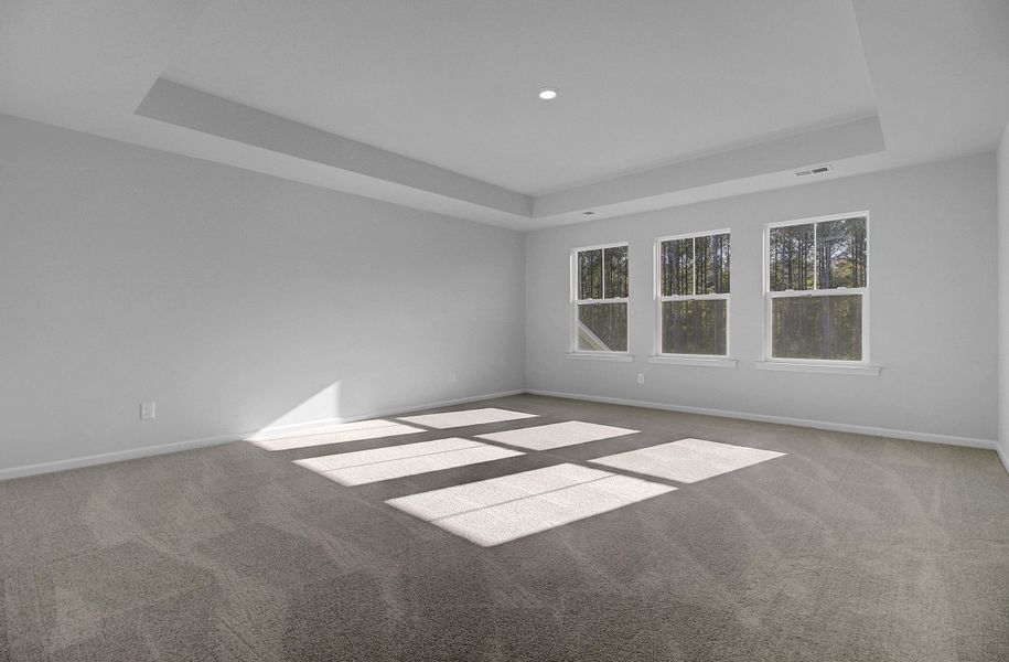Spacious, unfurnished interior of a new home in Heron's Walk at Summers Corner, Summerville (Image 32).