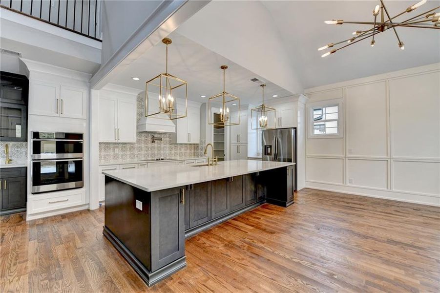 Furnished interior view inside a new home in , Snellville (Image 9).