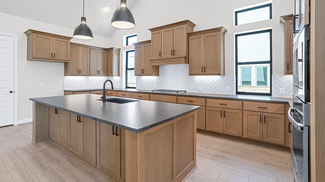 Furnished interior view inside a new home in Kresston, Montgomery (Image 6).